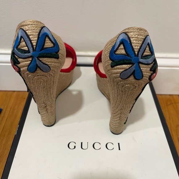 Gucci Wedge sandals - Picture 5 of 6